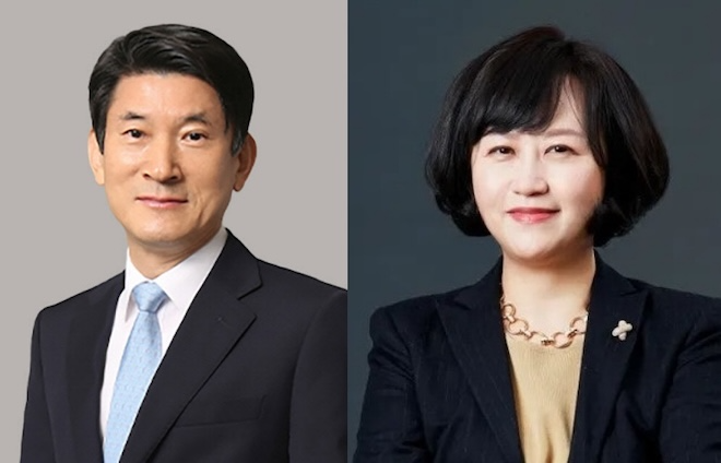 (왼쪽부터) 김용헌 KT 이사회 의장, 조승아 서울대 교수. / 사진=KT