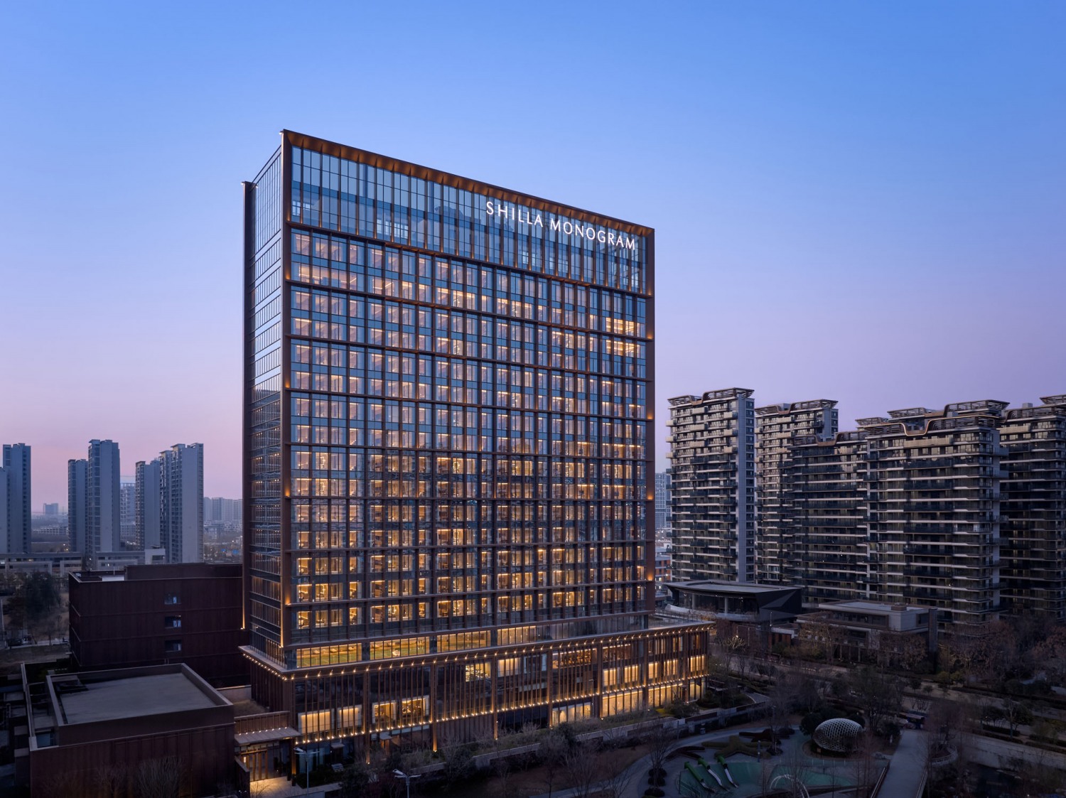 신라모노그램 시안 호텔 전경./사진제공=호텔신라