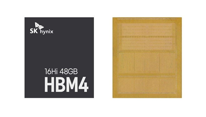 HBM4 16단 48GB. /사진=SK하이닉스