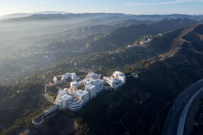 마이어 아키텍츠의 대표작 LA 게티센터./사진제공=대우건설