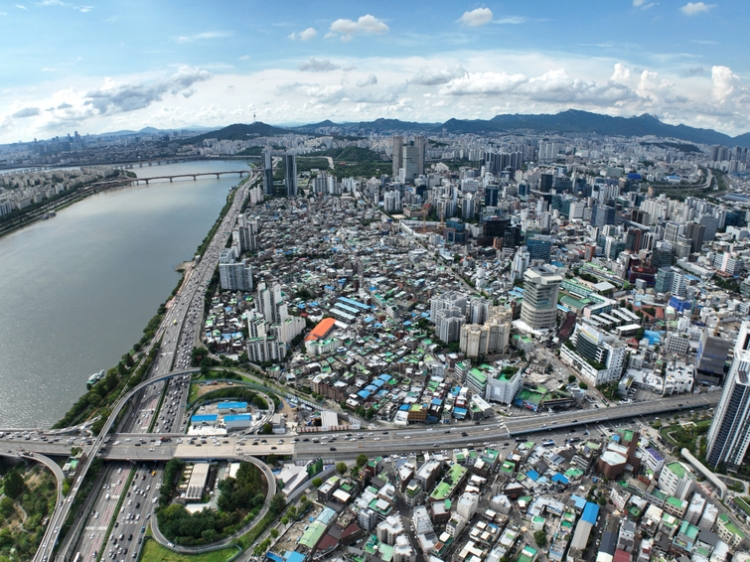 성수4지구 전경./사진제공=대우건설