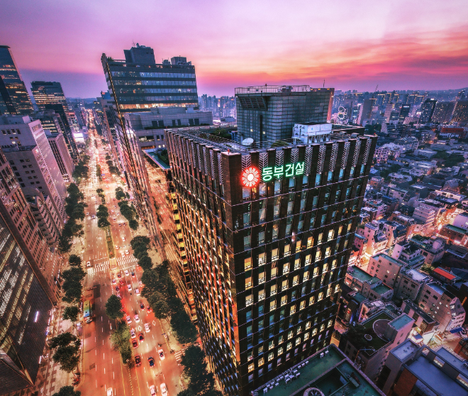 동부건설 사옥 전경./사진제공=동부건설