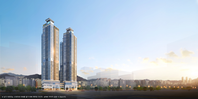 창원자이 더 스카이 투시도./GS건설