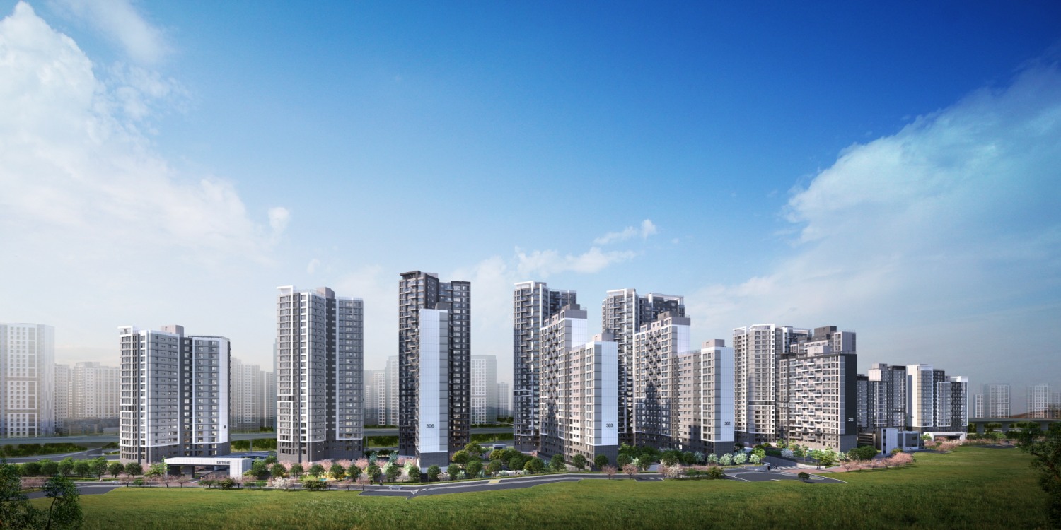 드파인 연희 투시도./사진제공=SK에코플랜트