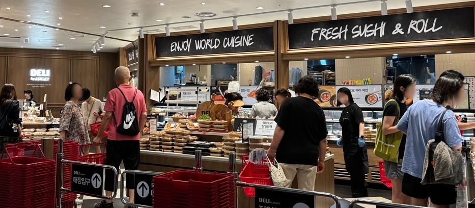 델리바이애슐리 인천점./사진제공=이랜드이츠