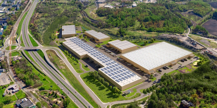 LX판토스 카토비체 물류센터 조감도. /사진제공=LX판토스