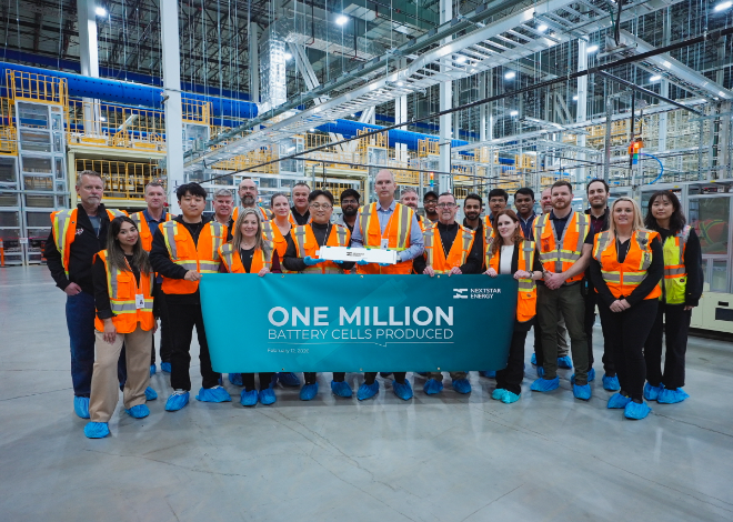 LG에너지솔루션 캐나다 생산법인 '넥스트스타 에너지' 100만 셀 생산 돌파. / 사진=LG에너지솔루션