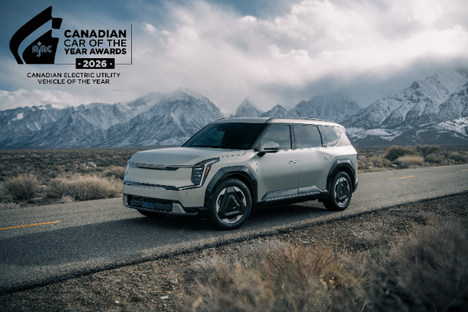 캐나다 올해의 차를 수상한 기아 EV9. / 사진=현대차그룹