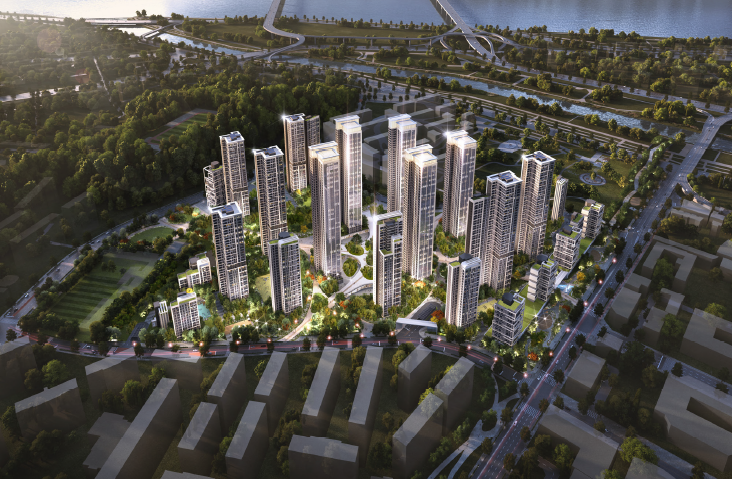 목동1단지 투시도./사진제공=우리자산신탁