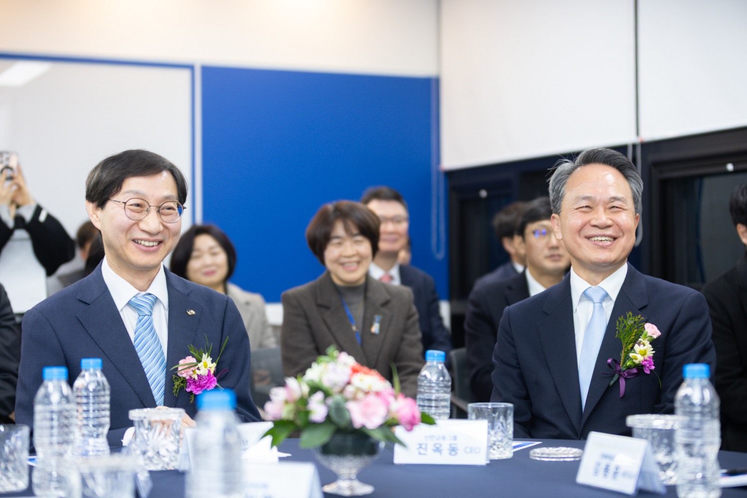 24일 열린 '신한금융허브 전북혁신도시’ 출범식 / 사진제공=신한금융그룹