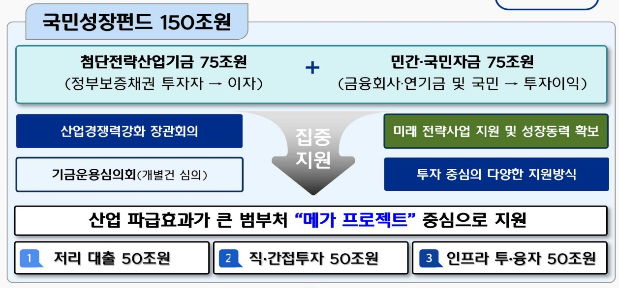 국민성장펀드 프로젝트 지원 개요도 / 자료제공=산업은행