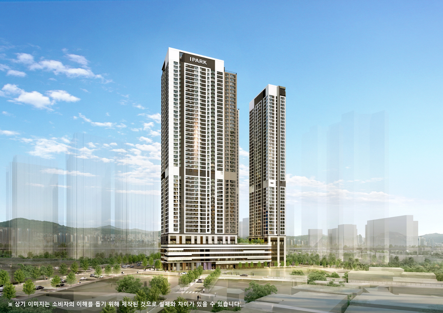 의정부역 센트럴 아이파크 투시도./사진제공=HDC현대산업개발