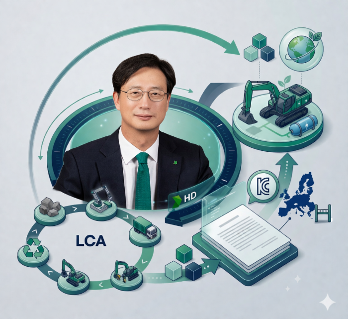 문재영 HD건설기계 대표이사 사장. /그래픽=챗GPT