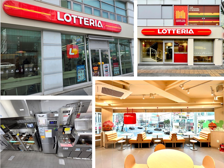 롯데리아 리노베이션 매장./사진제공=롯데GRS