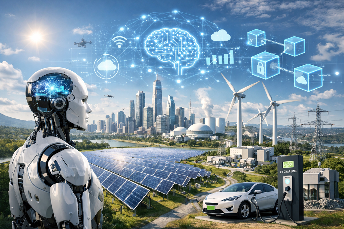 AI와 블록체인, 태양광시스템을 결합해 생산한 전기를 기반으로 기본소득을 제공한다는 파격적인 AI신도시 구축 정책 아이디어가 나와 관심을 끈다. 생성형AI 활용