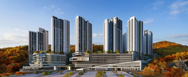 경기광주역 롯데캐슬 시그니처 투시도./사진제공=롯데건설