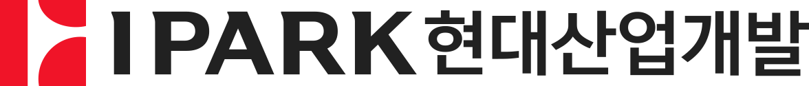 새롭게 선보인 IPARK현대산업개발 로고./사진제공=IPARK현대산업개발