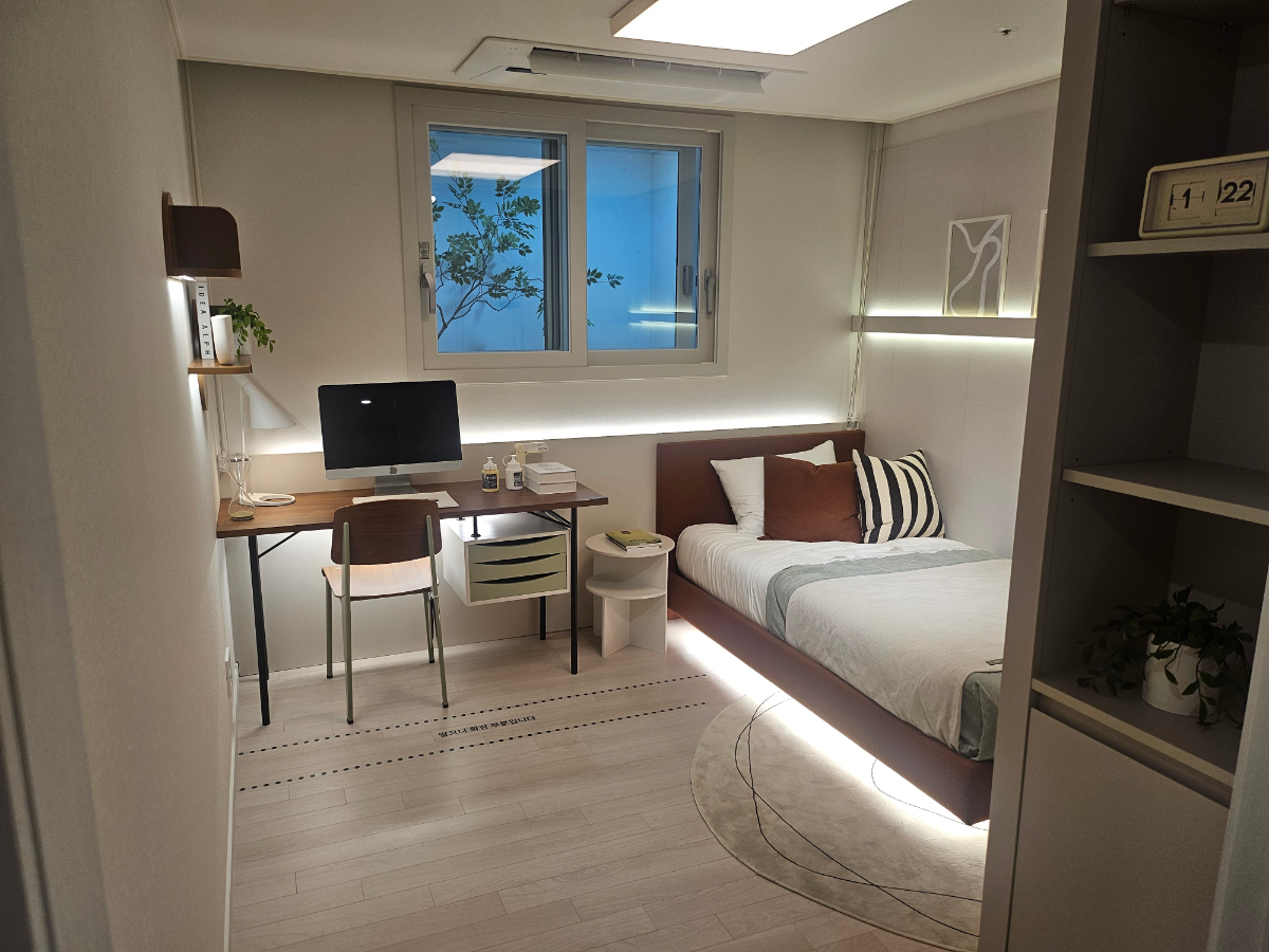 84A㎡타입 작은 침실 전경./한국금융신문 조범형 기자