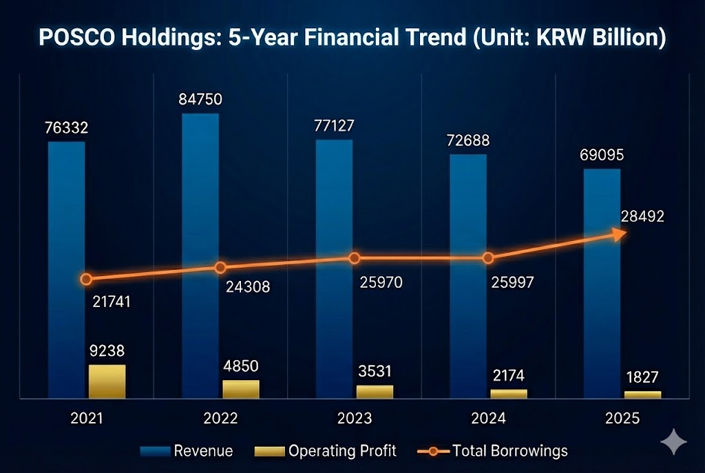 Recreated with generative AI based on Korea Financial Times content / Source = POSCO International