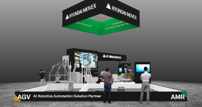 MODEX 2026 현대무벡스 전시 부스. /사진제공=현대무벡스