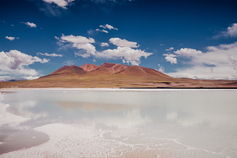 아르헨티나 옴브레 무에르토(Hombre Muerto) 염호 전경. /사진=포스코홀딩스