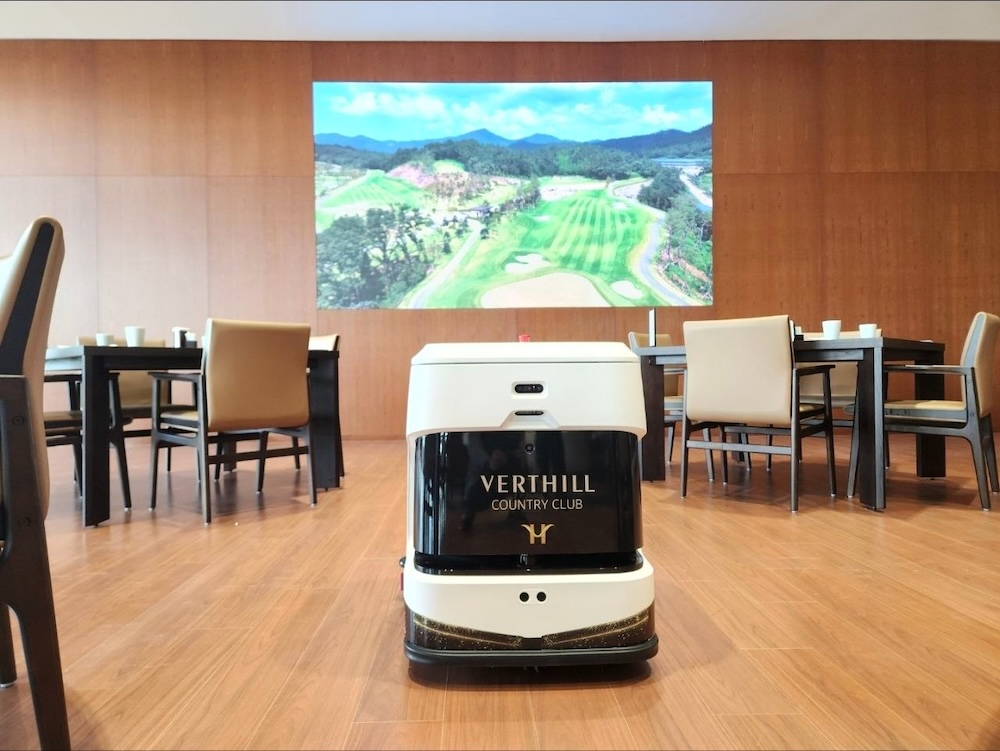 라이노스 청소로봇 ‘휠리’. /사진=라이노스