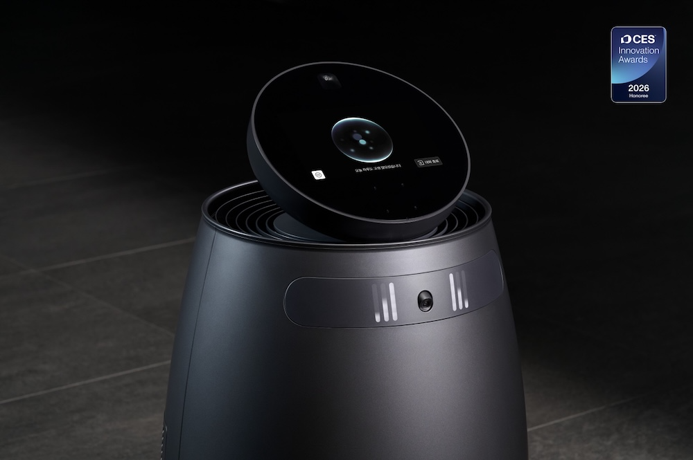 SK인텔릭스 웰니스 로봇 ‘나무엑스(NAMUHX)’. /사진=SK인텔릭스