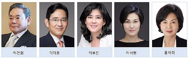 삼성 홍라희·이부진·이서현, 상속세 마련 위해 10조 주식 팔아
