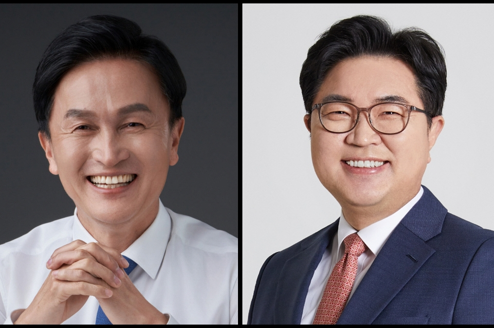 더불어민주당 류삼영 동작구청장 예비 후보(왼쪽), 국민의힘 박일하 현 동작구청장./사진=선거 캠프 및 동작구