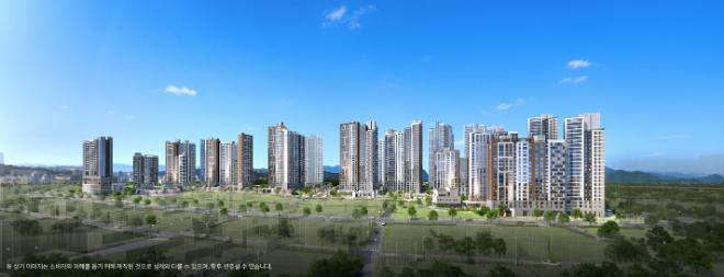 구리역 하이니티 리버파크 투시도./사진제공=DL이앤씨 컨소시엄