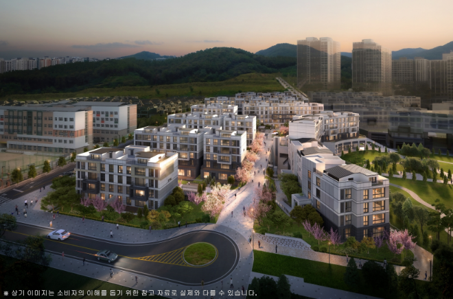 동탄 그웬 160 투시도./사진제공=한토건설