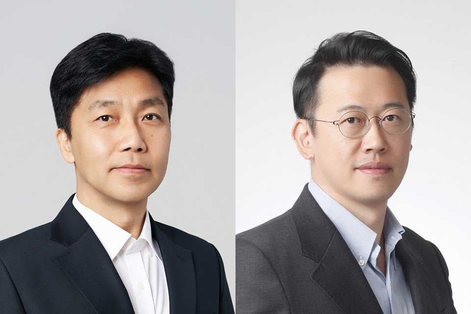 한상규(왼쪽), 박상근 각자대표. /사진=신라젠