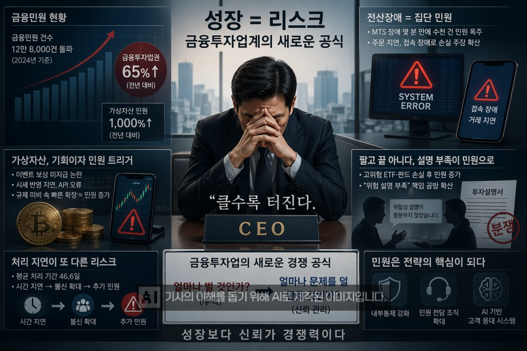 “클수록 터진다”…금투 CEO 덮친 ‘민원 역설’