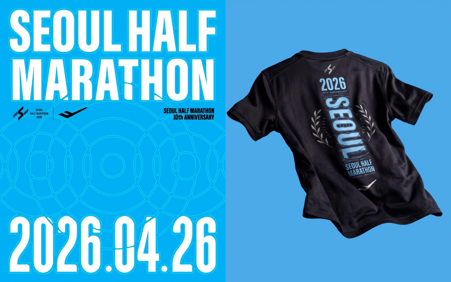 프로-스펙스는 오는 26일 개최되는 ‘2026 서울하프마라톤’ 대회 현장에서 완주의 순간을 촬영해주는 포토존을 비롯한 브랜드 부스를 운영하고, 대회와 연계해 프로-스펙스 용산 직영점에서 메달 각인·티셔츠 피니셔 프린팅을 해주는 ‘완주 기록 이벤트’를 진행한다고 24일 밝혔다. /사진=프로-스펙스