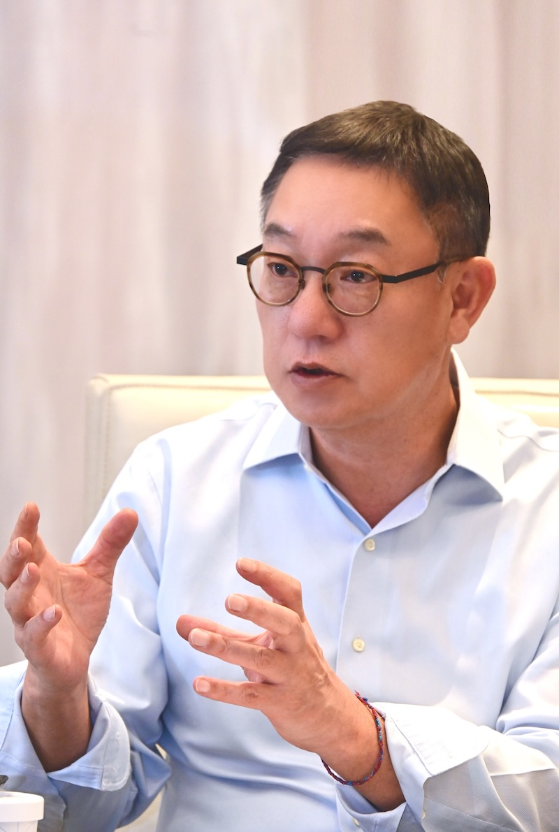 현신균 LG CNS 대표이사(사장). /사진=LG CNS