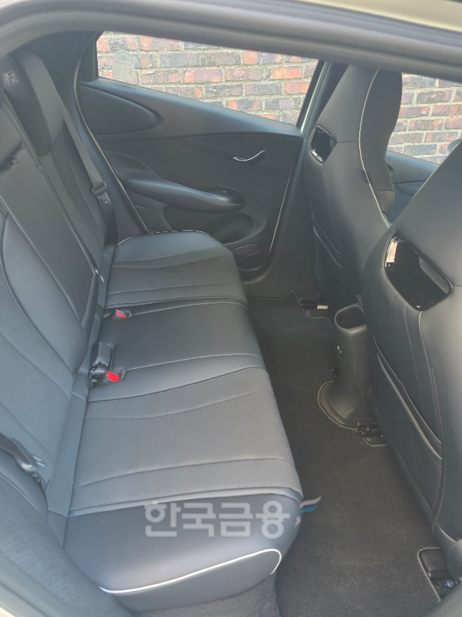 BYD 돌핀 뒷자석. / 사진=김재훈 기자
