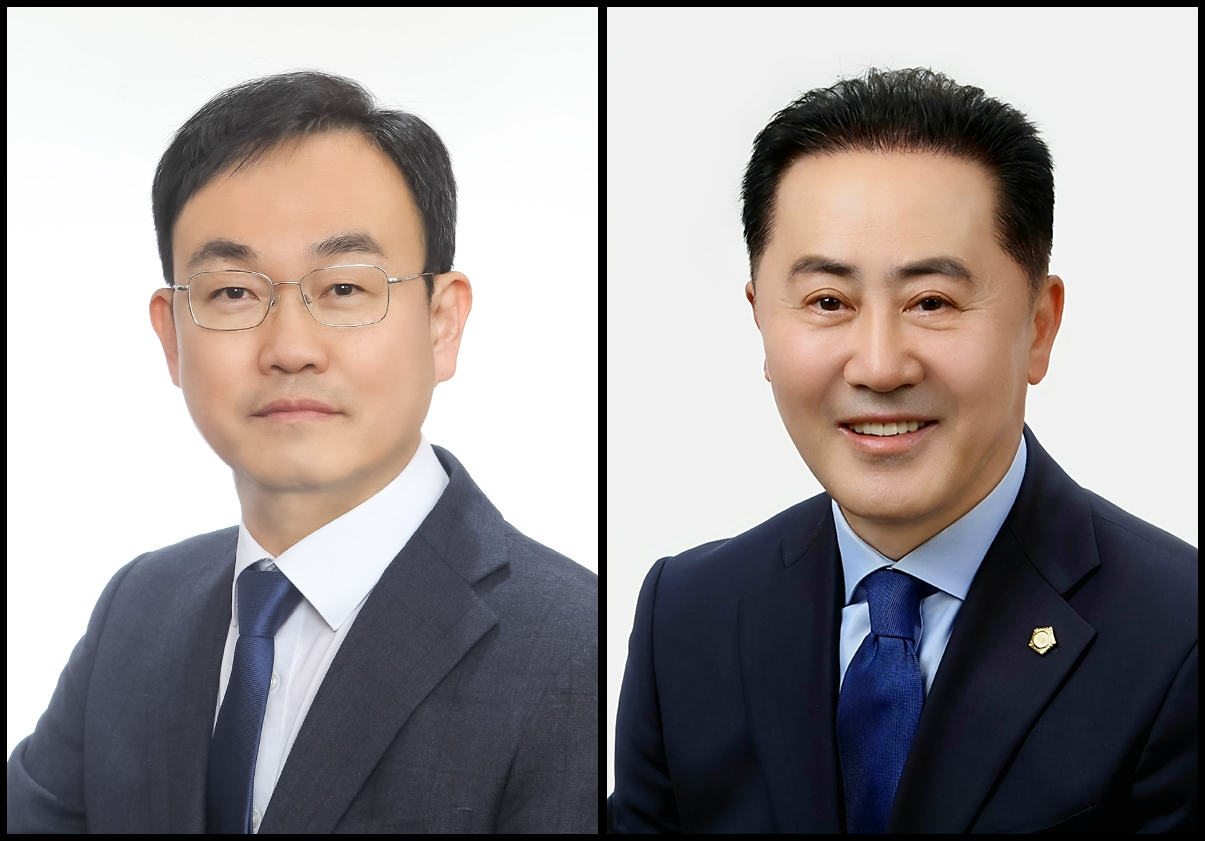 김경욱 라선거구 후보(왼쪽), 김형원 선거구 후보./사진=중앙선관위원회
