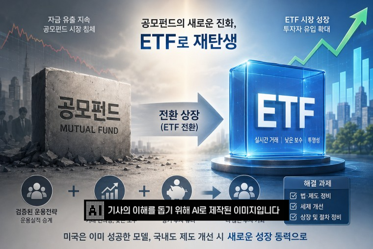 ETF 시대의 역설…공모펀드, ETF로 재탄생하나