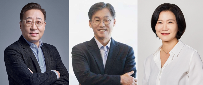 (왼쪽부터) 윤호영 카카오뱅크 대표이사, 최우형 케이뱅크 은행장, 이은미 토스뱅크 대표이사 / 사진=각 사
