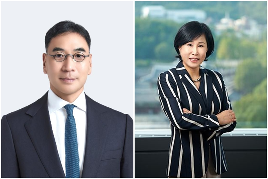 이광희 SC제일은행장 (왼쪽), 유명순 한국씨티은행장 (오른쪽)