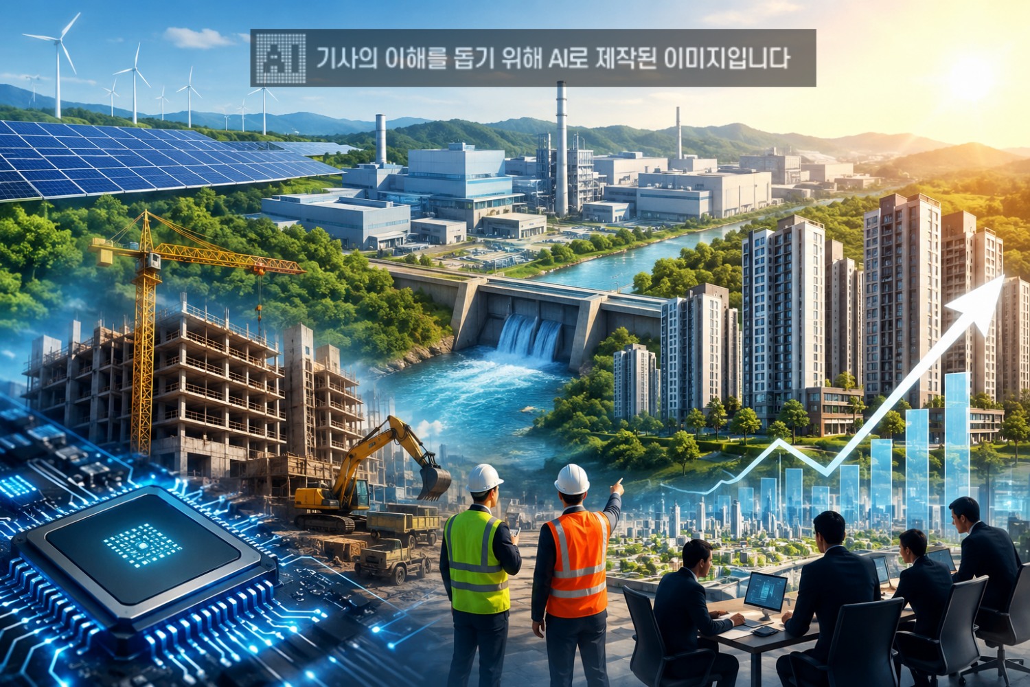 대도약 3대 메가 프로젝트 가동./사진=AI생성