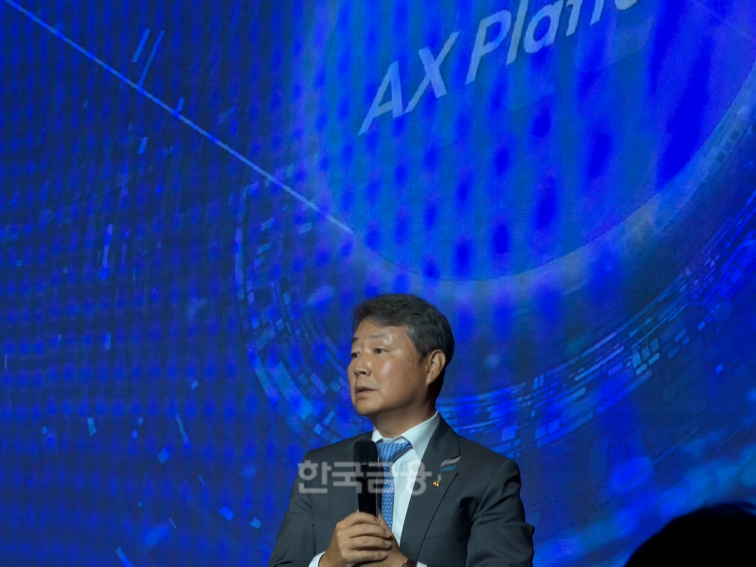 김봉균 KT 엔터프라이즈부문장 겸 KT클라우드 대표. /사진=정채윤 기자
