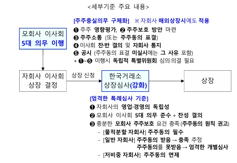 사진출처= 금융위원회 '중복상장 원칙금지·예외허용을 위한 세부기준 가이드라인' 갈무리(2026.7.6)