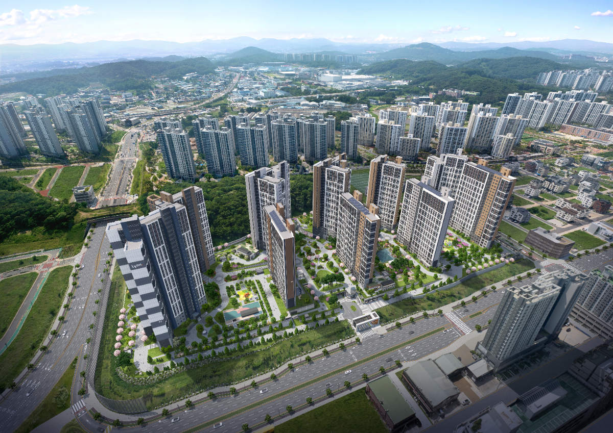 오산 세교 우미린 포레아시티 조감도. /사진제공=우미건설