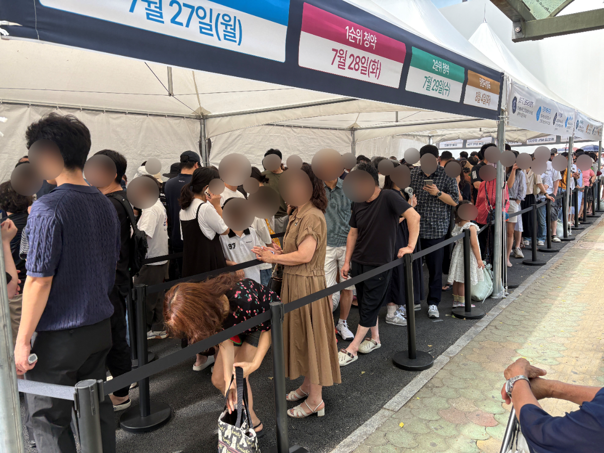 창원 한신더휴 메가센텀 견본주택 현장. /사진제공=한신공영