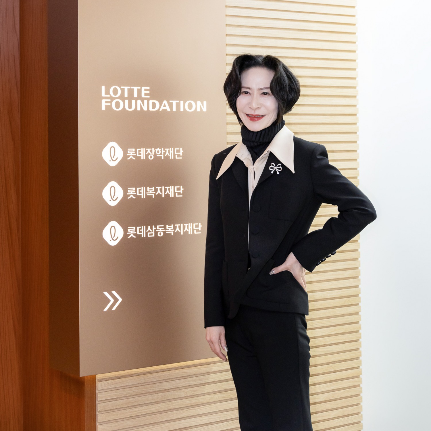 장혜선 롯데장학재단 이사장의 연임이 확정됐다. /사진제공=롯데장학재단