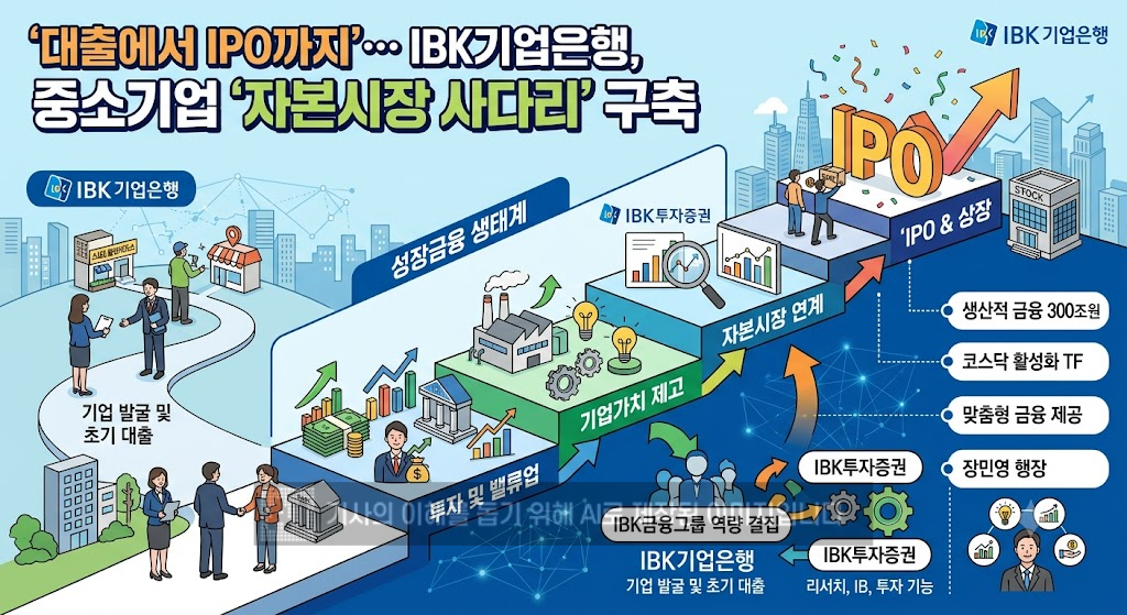 장민영 IBK기업은행장이 중소기업 금융의 무게중심을 기존 대출 중심에서 투자와 자본시장으로 넓히고 있다.