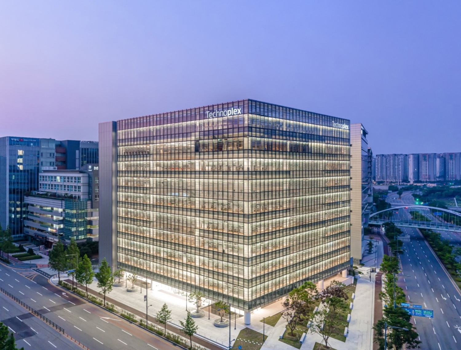 한국앤컴퍼니그룹 본사 테크노플레스 전경. / 사진=한국앤컴퍼니