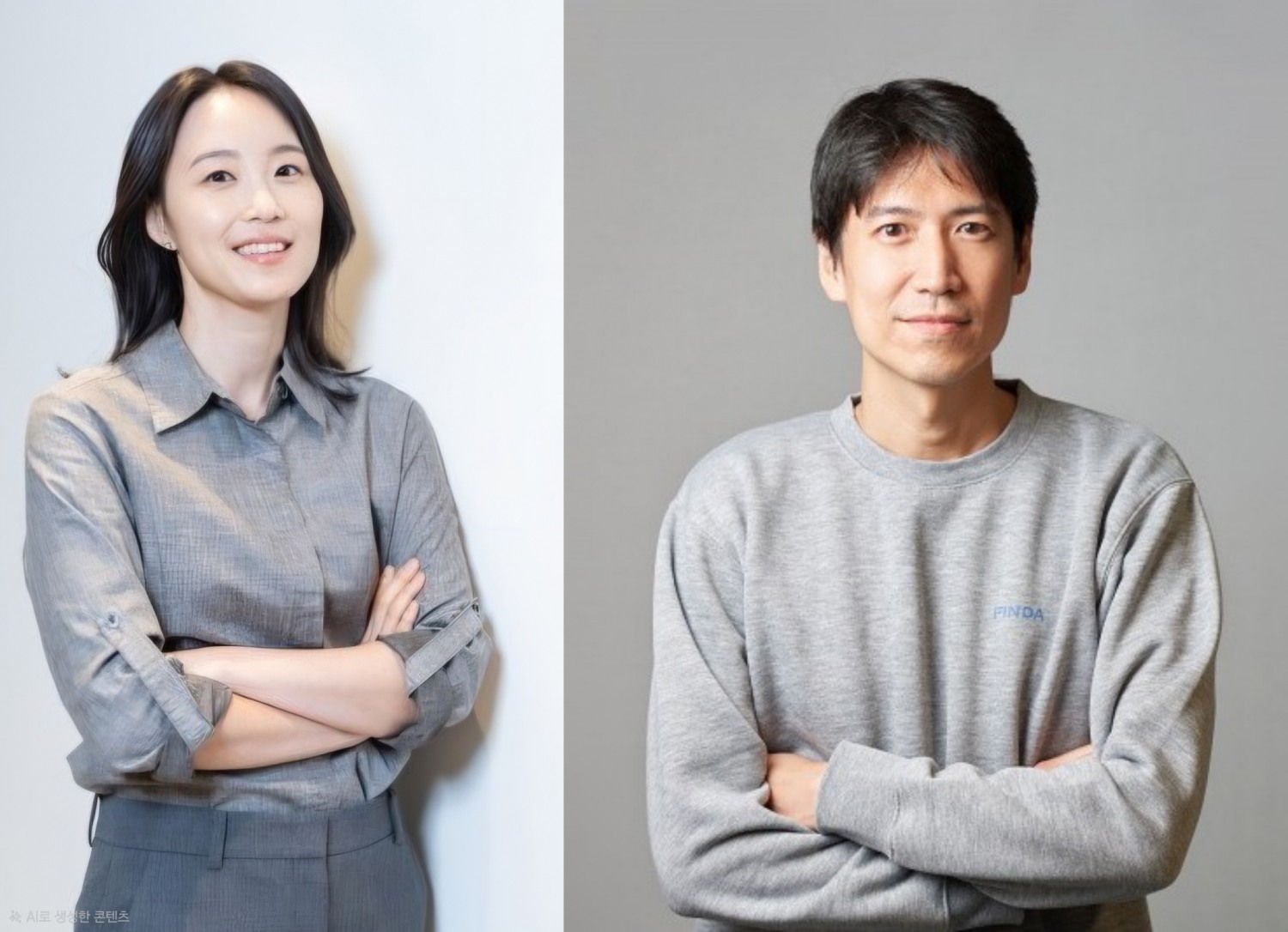 (왼쪽부터)이혜민, 박홍민 핀다 공동대표. 사진=핀다