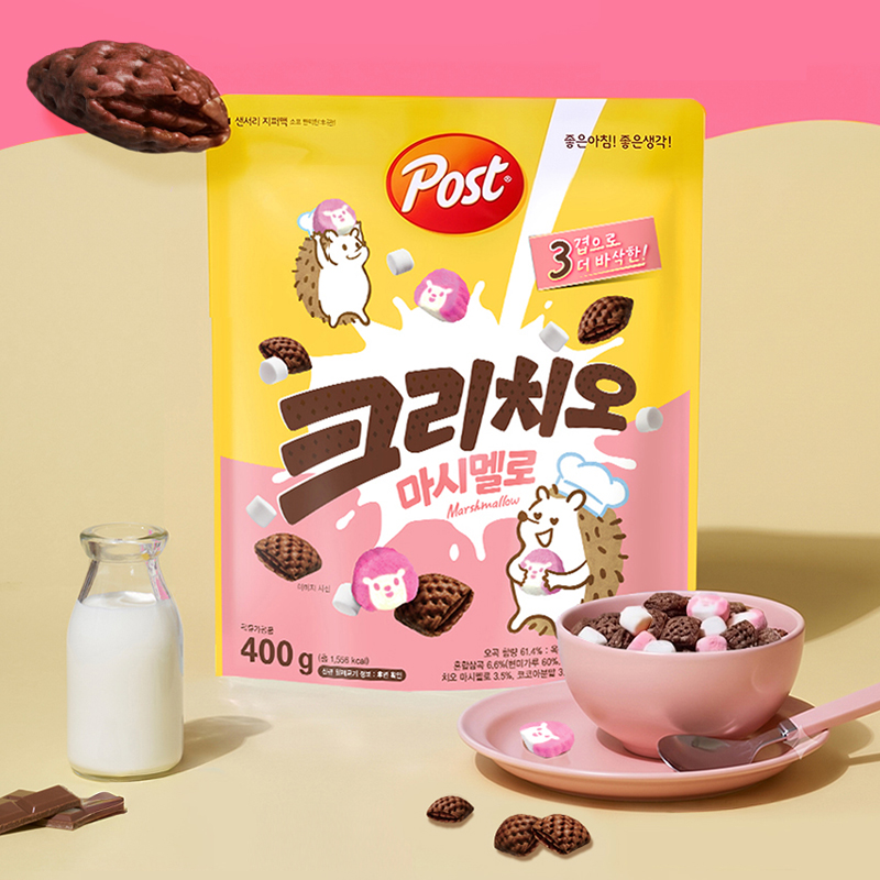 포스트 크리치오 마시멜로 제품 사진. /사진=동서식품
